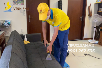 Giá Dịch Vụ Giặt Ghế Sofa Tại Nhà Của Vifu Clean